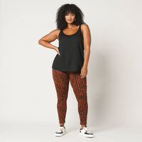 Legging grande taille femme